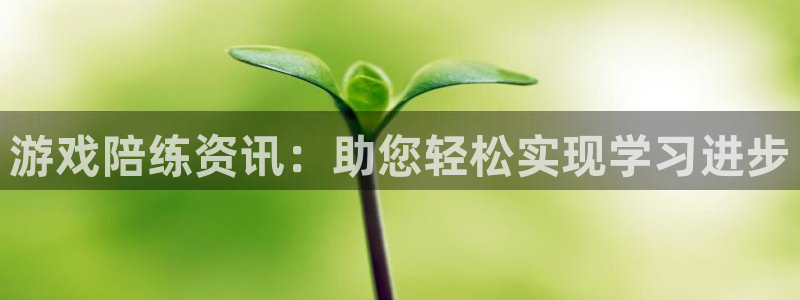 赢咖官网注册登录：游戏陪练资讯：助您轻松实现学习进步